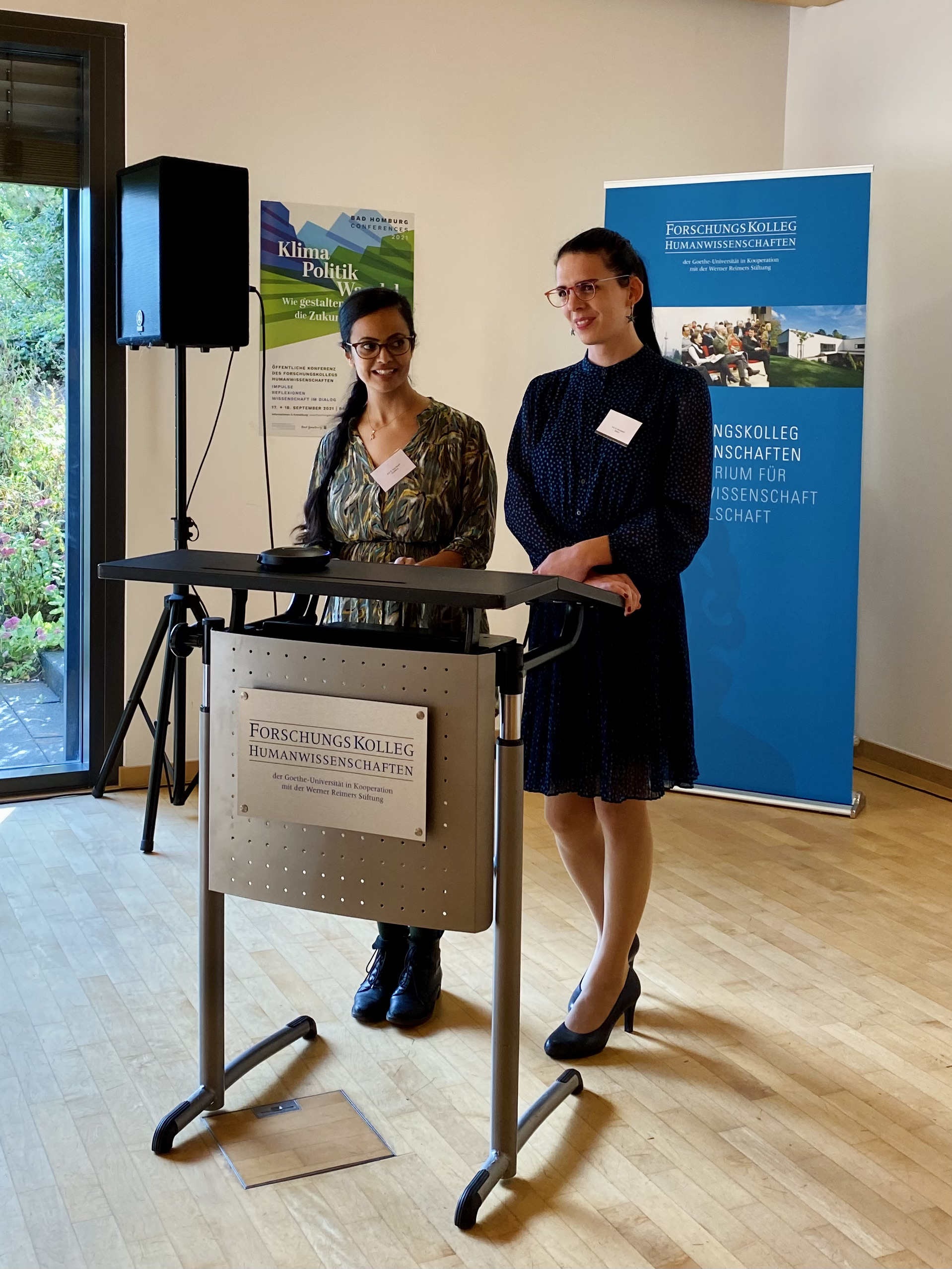 Frau Prof. Dr. Rana Alsoufi und Frau Prof. Dr. Mira Sievers